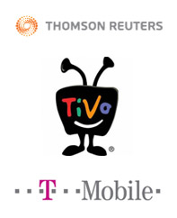 Thomson Reuters, TiVo, T-Mobile