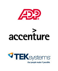 ADP, Accenture, TEKsystems